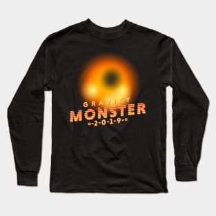 Black Hole Gravity Monster M87 April 2019 Long Sleeve T-Shirt